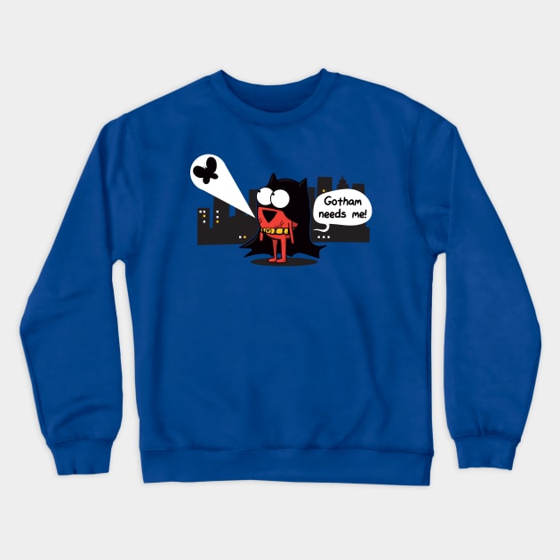 Bat Heart 2.0 Crewneck Sweatshirt by awkwardyeti